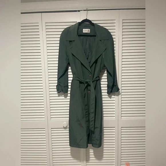 Vintage Lindor Trench size 12 - Picture 1 of 9